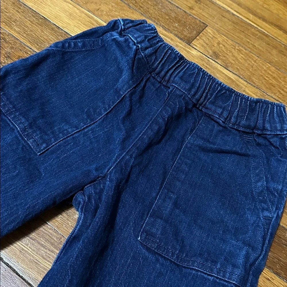 Crewcuts Dark Blue Wide Leg Jeans, Sz 7
